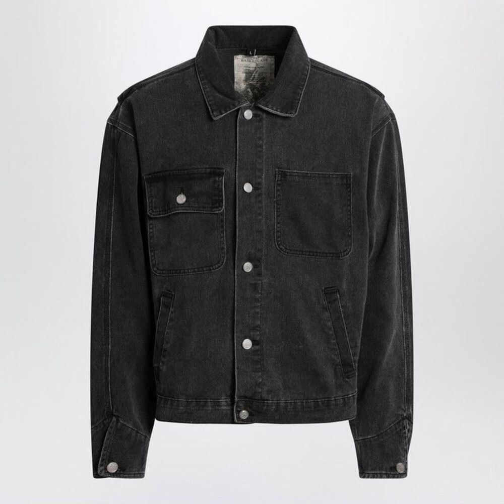 BASKETCASE GALLERY Men's Denim Jacket Men BLACK Outerwear